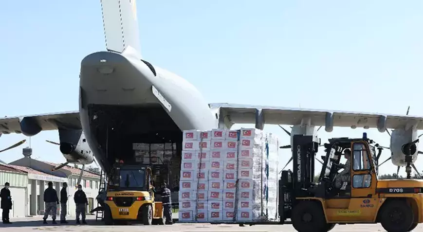 Türkiye’den Gazze’ye İnsani Yardım